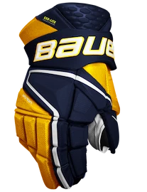 IJshockey handschoenen Bauer Vapor Hyperlite Navy/Gold Intermediate