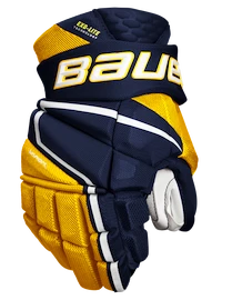 IJshockey handschoenen Bauer Vapor Hyperlite Navy/Gold Junior