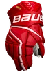 IJshockey handschoenen Bauer Vapor Hyperlite Red Senior