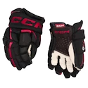 IJshockey handschoenen CCM JetSpeed FT6 Black/Red Junior 10 inch