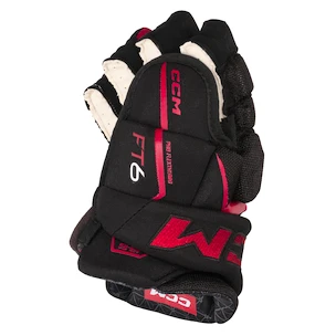 IJshockey handschoenen CCM JetSpeed FT6 Black/Red Junior