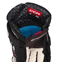 IJshockey handschoenen CCM JetSpeed FT6 Black/White Junior