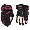 IJshockey handschoenen CCM JetSpeed FT680 Black/Red Junior 12 inch