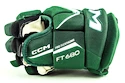 IJshockey handschoenen CCM JetSpeed FT680 Dark Green/White Junior