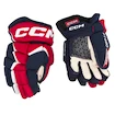 IJshockey handschoenen CCM JetSpeed FT680 Navy/Red/White Junior 11 inch