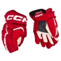 IJshockey handschoenen CCM JetSpeed FT680 Red/White Junior 11 inch