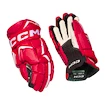 IJshockey handschoenen CCM JetSpeed FTWomen Red/White Senior