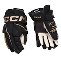 IJshockey handschoenen CCM Tacks XF 80 Black/Gold Senior 13 inch