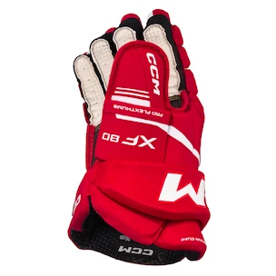 IJshockey handschoenen CCM Tacks XF 80 Red/White Junior