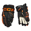 IJshockey handschoenen CCM Tacks XF Black/Orange Junior 11 inch