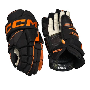 IJshockey handschoenen CCM Tacks XF Black/Orange Junior 11 inch