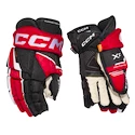 IJshockey handschoenen CCM Tacks XF Black/Red/White Senior 13 inch