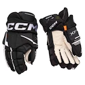 IJshockey handschoenen CCM Tacks XF Black/White Junior 11 inch