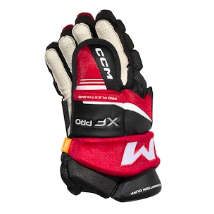 IJshockey handschoenen CCM Tacks XF PRO Black/Red/White Junior