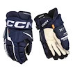 IJshockey handschoenen CCM Tacks XF PRO Navy/White Junior 12 inch