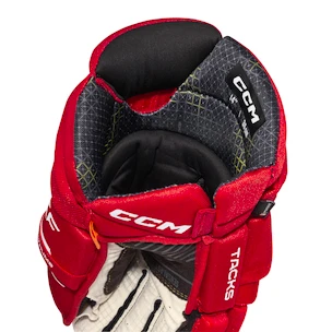 IJshockey handschoenen CCM Tacks XF Red/White Junior