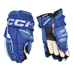 IJshockey handschoenen CCM Tacks XF Royal/White Junior