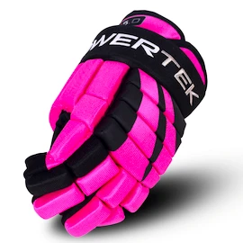 IJshockey handschoenen POWERTEK V5.0 Black/Pink Youth