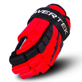 IJshockey handschoenen POWERTEK V5.0 Black/Red Junior