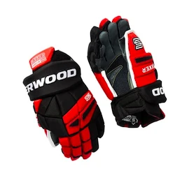 IJshockey handschoenen SHER-WOOD Rekker Legend Pro Black/Red/White Junior