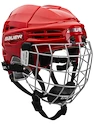 IJshockeyhelm Bauer RE-AKT 100 Combo Red Youth