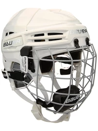 IJshockeyhelm Bauer RE-AKT 100 Combo White Youth