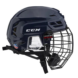 IJshockeyhelm CCM Tacks 210 Combo Dark Blue Senior