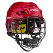 IJshockeyhelm CCM Tacks 210 Combo Red Senior