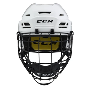 IJshockeyhelm CCM Tacks 210 Combo White Senior