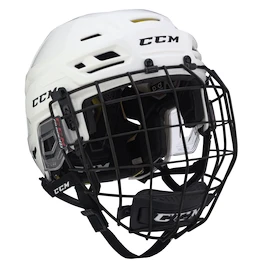 IJshockeyhelm CCM Tacks 310 Combo White Senior