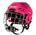 IJshockeyhelm CCM Tacks 70 Combo Pink Junior