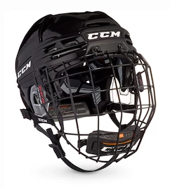 IJshockeyhelm CCM Tacks 910 Combo Black Senior