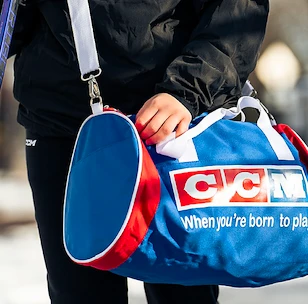 IJshockeytas CCM  VINTAGE DUFFLE Collegiate Royal