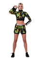 Jack Nebbia  High-energy crop jacket 564 jungle green