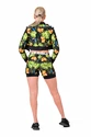 Jack Nebbia  High-energy crop jacket 564 jungle green