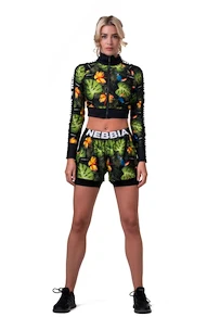 Jack Nebbia  High-energy crop jacket 564 jungle green XS