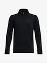 Jongens hoodie Under Armour  Fleece 1/4 Zip-BLK