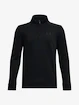 Jongens hoodie Under Armour  Fleece 1/4 Zip-BLK XL