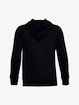 Jongens hoodie Under Armour  RIVAL COTTON HOODIE black