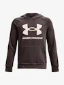 Jongens hoodie Under Armour  RIVAL FLEECE HOODIE-BRN S