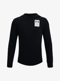 Jongens hoodie Under Armour Rival Terry Hoodie-BLK