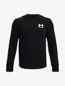 Jongens hoodie Under Armour  Rival Terry Hoodie-BLK XS