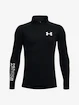 Jongens hoodie Under Armour  Tech BL 1/2 Zip-BLK