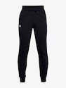 Jongens joggingbroek Under Armour  RIVAL COTTON PANTS Black