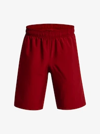 Jongens short Under Armour Woven Graphic Shorts-RED