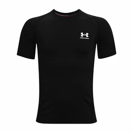 Jongens T-shirt Under Armour HeatGear SS Black