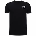 Jongens T-shirt Under Armour  Sportstyle Left Chest SS Black