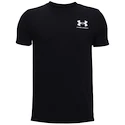 Jongens T-shirt Under Armour  Sportstyle Left Chest SS Black XS