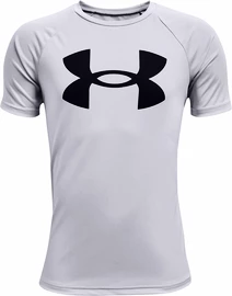 Jongens T-shirt Under Armour Tech Big Logo SS Grey