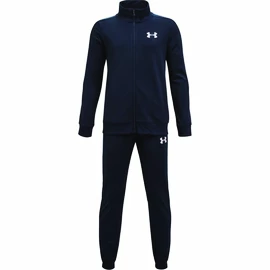 Jongensset Under Armour Knit Track Suit blue Academy